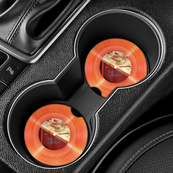 Taylor Swift : TLOASG The Fate of Ophelia Car Coasters - Picture 2 of 2